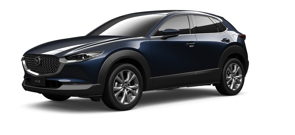 Mazda cx 30 размеры